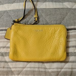 Yellow Coach Wristlet